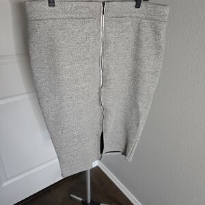 Torrid Gray Pencil Skirt